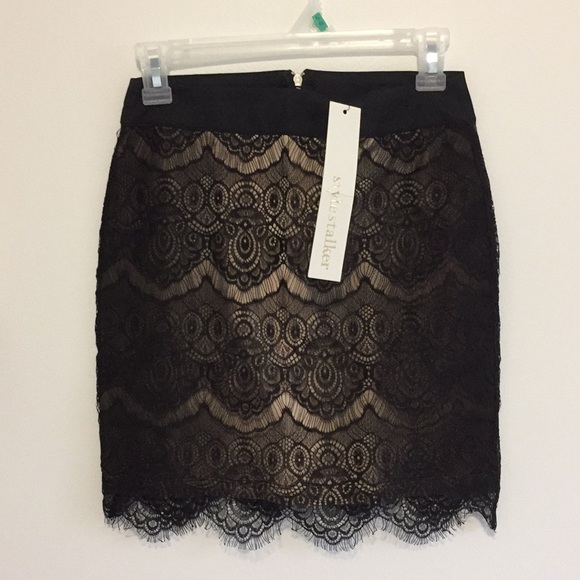 StyleStalker Lace Skirt - Picture 1 of 4